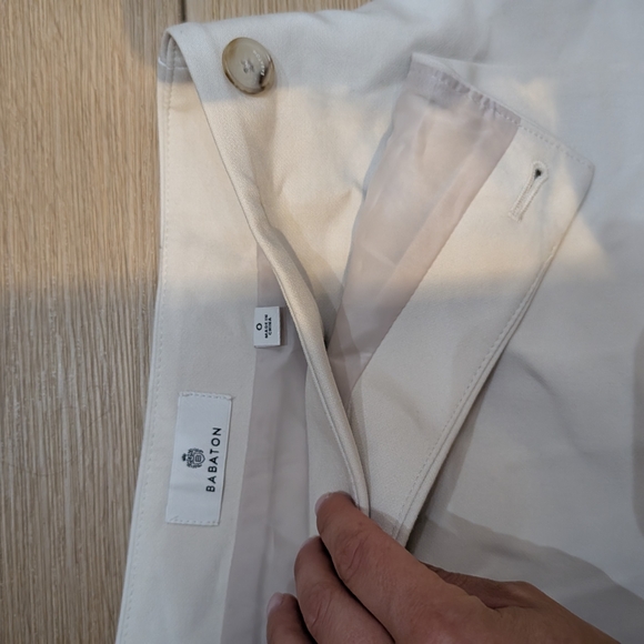 Babaton Cream Buttoned Skirt - Picture 2 of 4